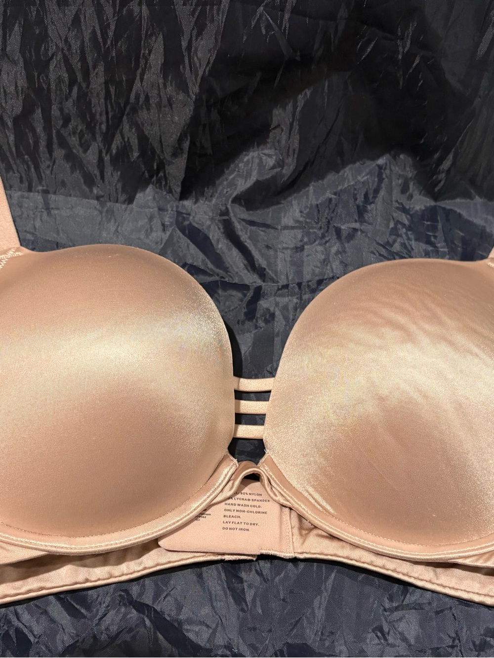 Soma Stunning Push-up Plunge Champagne Triple-Detail Bra